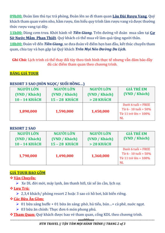CÔNG TY TNHH HÀNH TRÌNH HAY TRAVEL