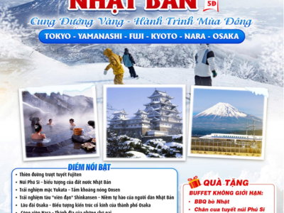 TOKYO – FUJI – KYOTO – OSAKA 5N5Đ