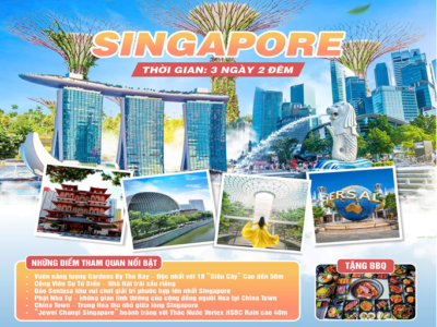 SINGAPORE MONO 3N2Đ